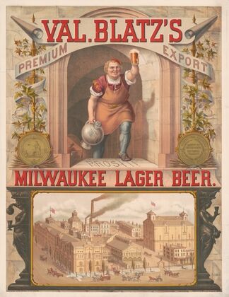 Val. Blatz’s premium export, Milwaukee lager beer (1879)