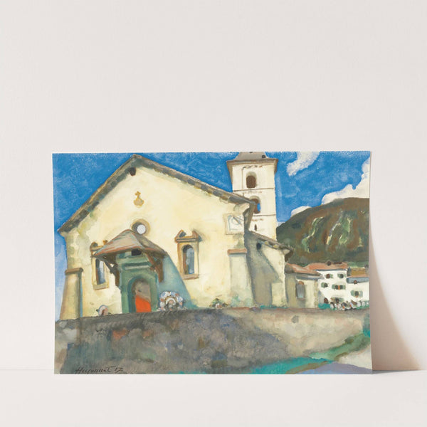 Valaisan Church by Aloys Hugonnet