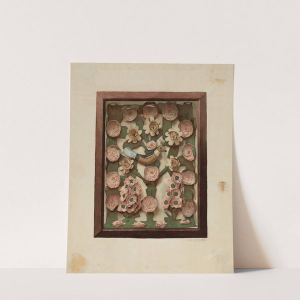 Valentine in Shadow Box by Inez McCombs