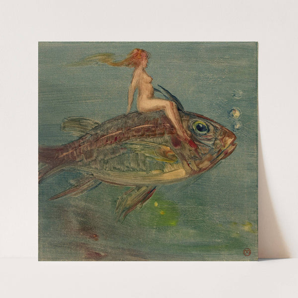 Valkyrie of the Sea (ca. 1915) by Xavier Martinez