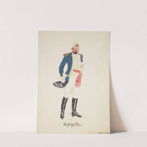 Valley Forge: Lafayette (1934-1943) by Dorothe van Dunker