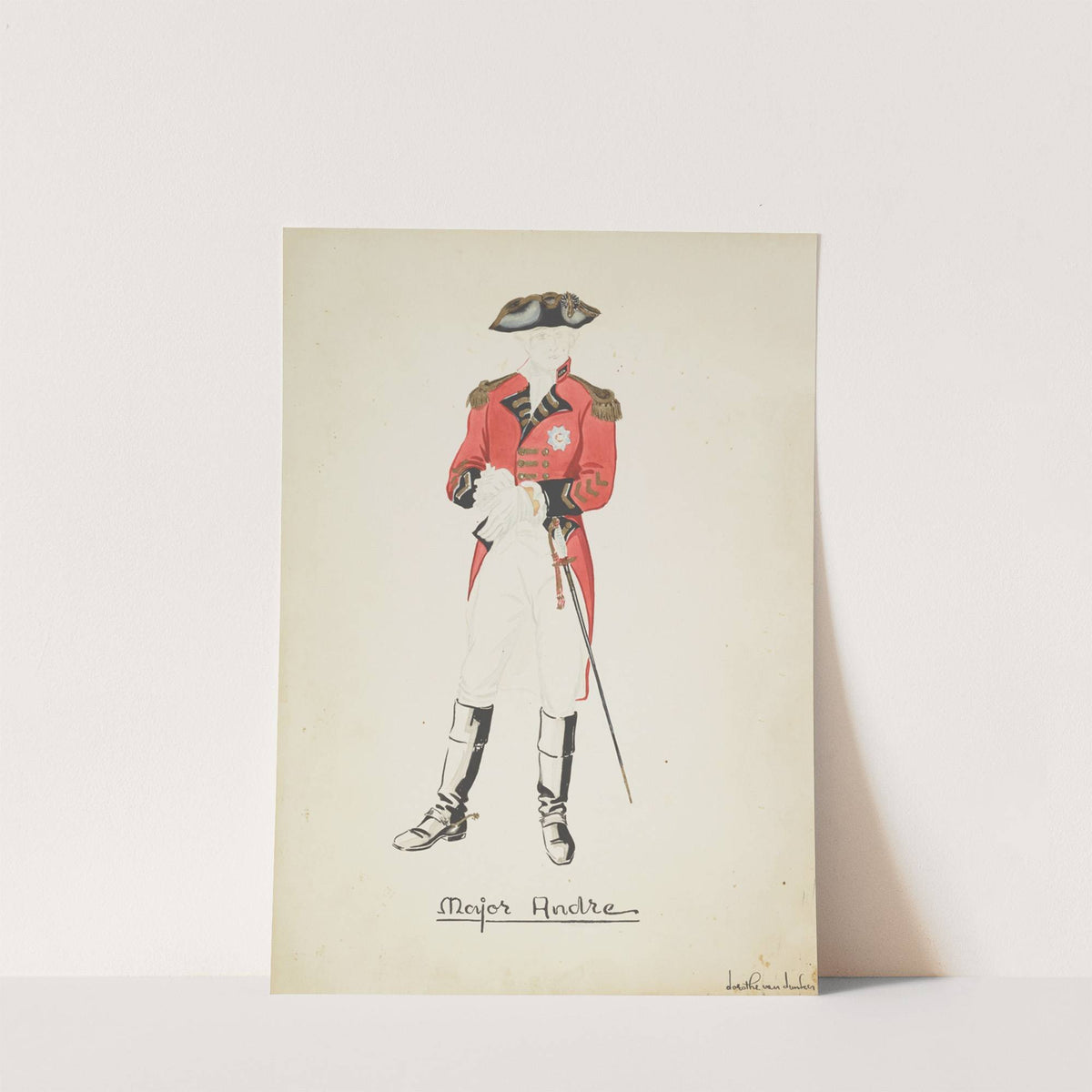 Valley Forge: Major Andre (1934-1943) by Dorothe van Dunker