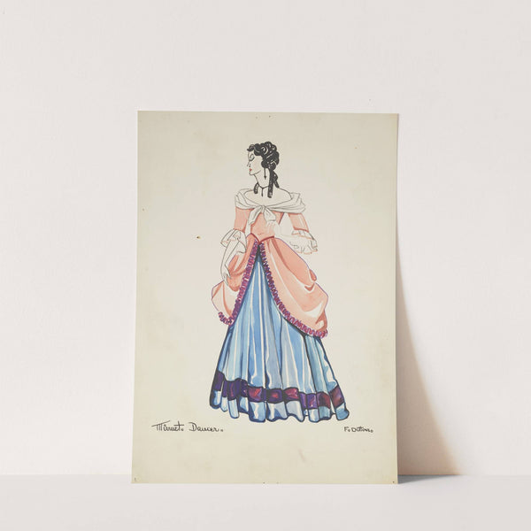 Valley Forge: Minuet Dancer (1934-1943) by Fo Duttorro