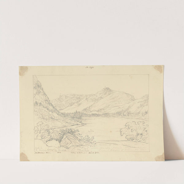 Valley of Fassa from Opposite Gries (1834) by Sir John Frederick William Herschel