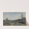 Vallons défrichés by Jean-Baptiste-Camille Corot
