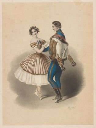 Valse de Paquita, composed by Deldevez, arranged for the piano forte by Charles Coole (1846)