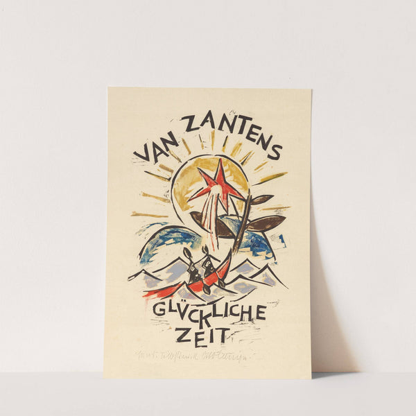 Van Zantens glückliche Zeit Pl.01 (1920) by Otto Lange