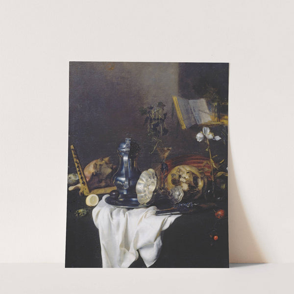 Vanitas Still Life by Peter Willebeeck