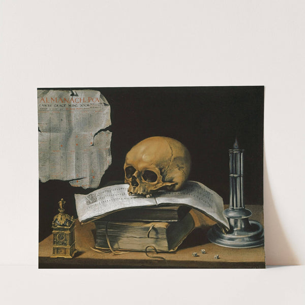 Vanitas Still Life With Skull by Sebastian Stoskopff