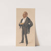 Vanity Fair – Businessmen and Empire Builders. ‘a retired Financiers’. Mr. Henry Louis Bischoffsheim. 4 March 1876 (1876) by James Tissot