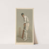 Vanity Fair: Cricket. ‘Hampshire’. Captain Edward Wynyard. 25 August 1898 (1898) by Francis Carruthers Gould