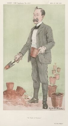 Vanity Fair – Doctors and Scientists. ‘The Prophet of Dartymoor’. Mr. Eden Phillnotts. — size preview
