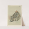 Vanity Fair; Literary; &#039;Waterloo&#039;, General The Earl of Albemarle, July 4, 1883 by Théobald Chartran