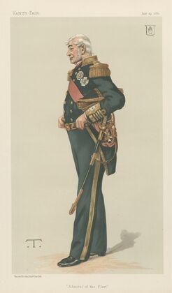 Vanity Fair; Military and Navy; ‘Admiral of the Fleet’, Sir Alexander Milne, July 29, 1882
