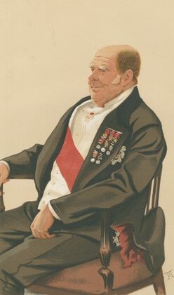 Vanity Fair; Military and Navy; ‘Little Harry’, Admiral the Hon. Sir Henry Keppel, April 22, 1876 — size preview