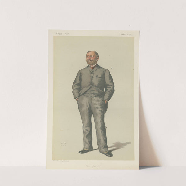 Vanity Fair; Politicians; &#039;Brighton&#039;, Mr. William Thackerey Marriot, March 24, 1833 by Théobald Chartran