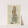 Vanity Fair; Politicians; &#039;Proper Self-Sufficiency&#039;, Mr. Leonard Henry Courtney, September 25, 1880 by Théobald Chartran