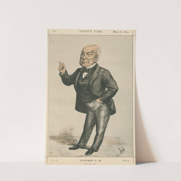 Vanity Fair: Politicians - &#039;The Smart Critic&#039;. Mr. Bernal Osborne. 28 May 1870 by Alfred Thompson