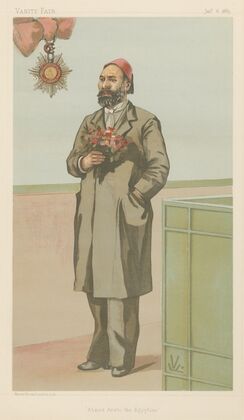 Vanity Fair: Royalty; ‘Ahmed Arabi the Egyptian’, Arabi Pasha, January 6, 1883