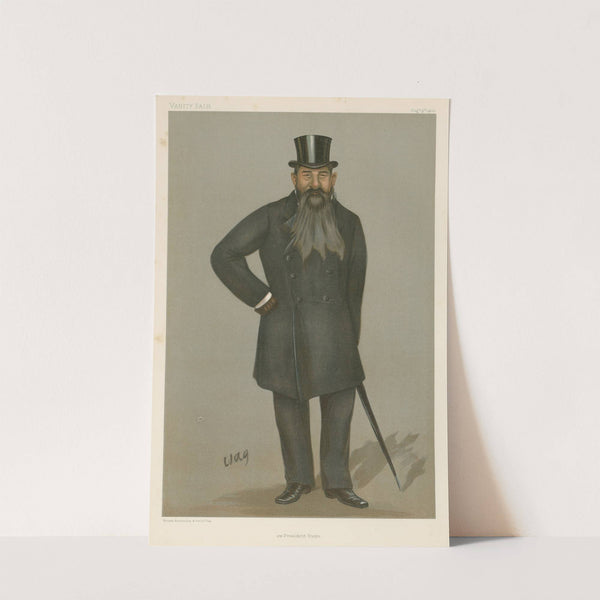 Vanity Fair: Royalty; 'Ex-President Steyn', Mr. Martinus Theunis Steyn, August 9, 1900 by A. G. Witherby