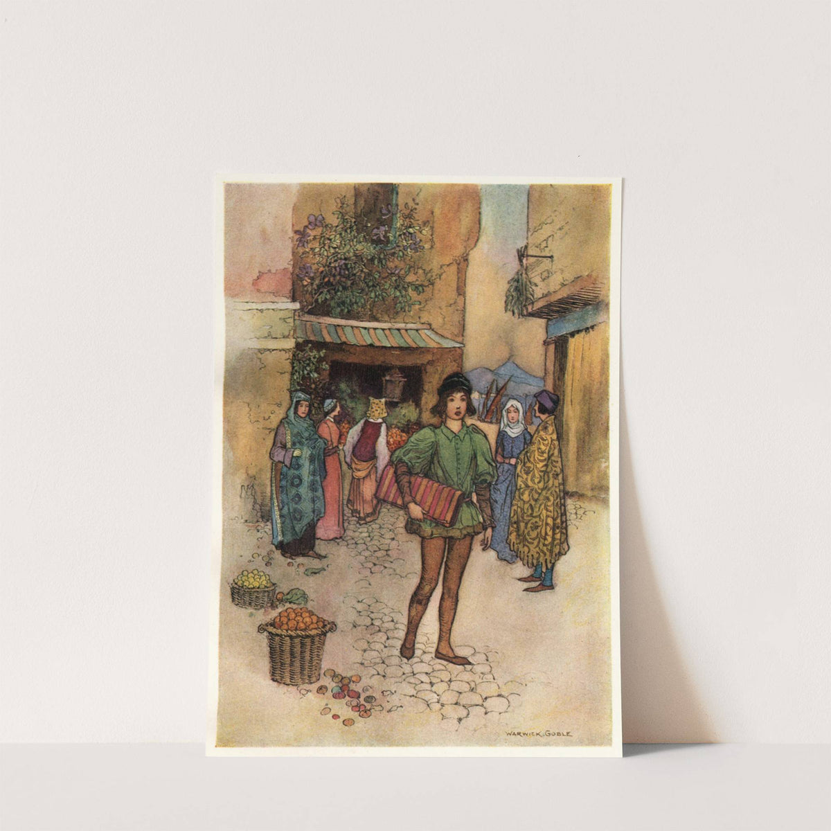 Vardiello with the Cloth by Warwick Goble