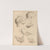 Various Sketches of Heads and Hands by Hamlet Winstanley