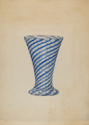 Vase (Blue and White)