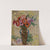 Vase décoré aux anémones et marguerites jaunes de savane by Louis Valtat