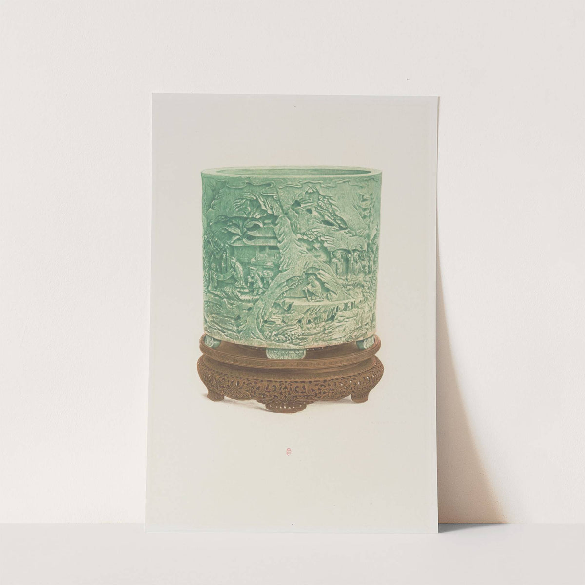 Vase en jade (1890) by Henri-Charles Guérard