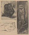 Vase, lionesses and a vulture