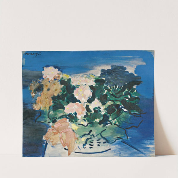 Vase Of Flowers by János Vaszary