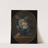 Vase of Flowers and Conch Shell (1780) by Anne Vallayer-Coster