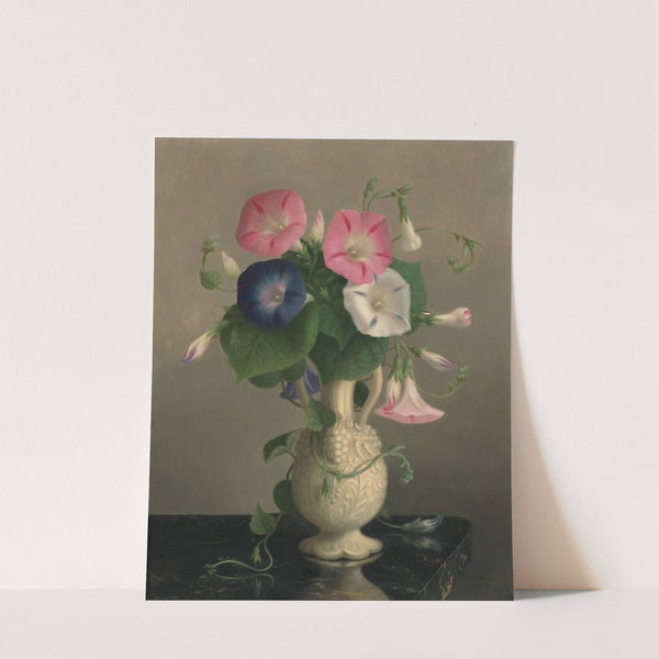 Vase of Morning Glories by Hannah Brown Skeele