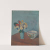 Vase with flowers and cup (1887) by Emile Bernard
