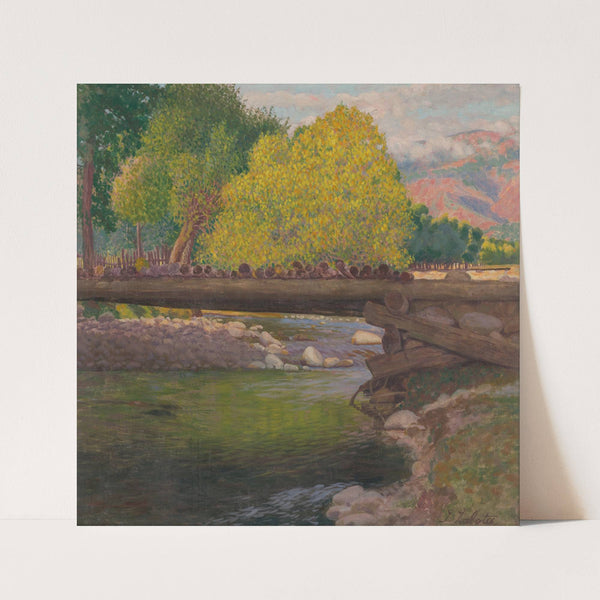 Vaški most (1920s) by Ivan Žabota