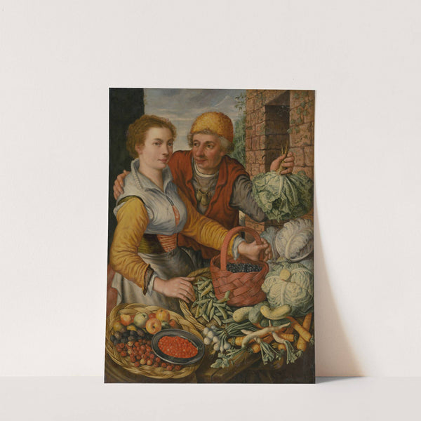 Vegetable Seller by Joachim Beuckelaer