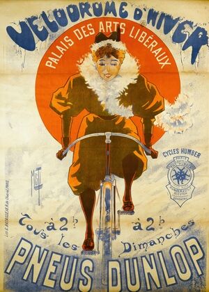 Velodrome D’hiver Palais Des Arts Liberaux (1895)