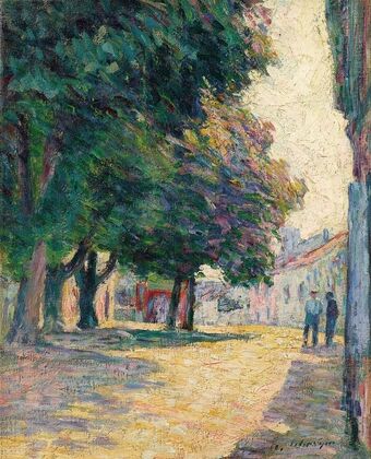 Vence, La place ensoleillée