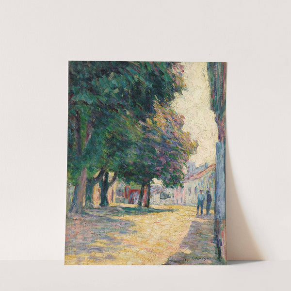 Vence, La place ensoleillée (1906-1907) by Henri Lebasque