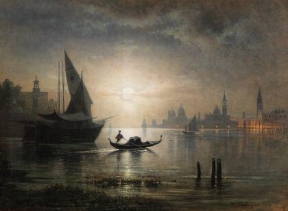 Venedig, Eine Mondnacht im Bacino