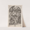 Veneration of Mary and Child by Carolus Borromeus and Ignatius of Loyola by Nicolas Dorigny