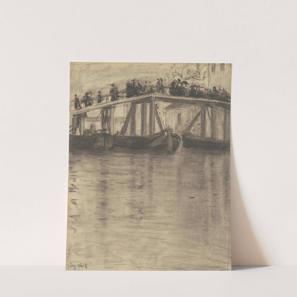 Venetian Bridge by Eugène Vail