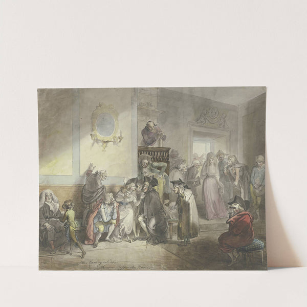 Venetian casino by Johann Heinrich Ramberg