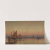 Venetian Coastline at Sunset (1872) by William Stanley Haseltine