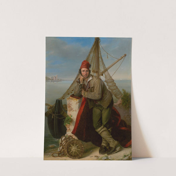 Venetian Fisherman by Ľudovít Benický