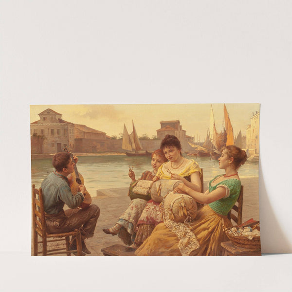 Venetian Lacemakers by Antonio Ermolao Paoletti