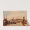 Venetian Scene With View Of St Mark’s Square by Karl Kaufmann