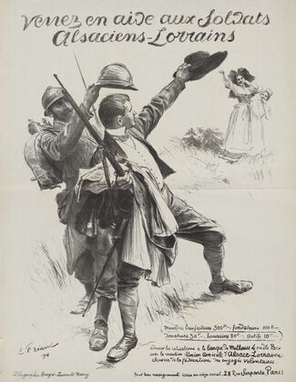 Venez en aide aux soldats alsaciens-lorrains (1916)