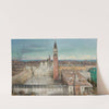 Venice, a bird’s eye view of St Mark’s Square by Italian School