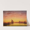 Venice, a November Evening in the Lagoon (1859) by Edward William Cooke